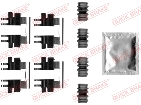 Accessory Kit, disc brake pad